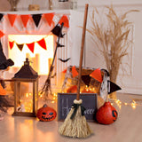 Maxbell Halloween Witch Broom Cosplay Broom Props for Party Supplies Masquerade Show