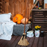 Maxbell Halloween Witch Broom Cosplay Broom Props for Party Supplies Masquerade Show