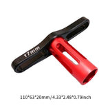 Maxbell 17mm RC Wheel Nut Wrench Convenient Small Rc Car Tires Spanner for 1/8 1/10