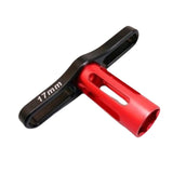 Maxbell 17mm RC Wheel Nut Wrench Convenient Small Rc Car Tires Spanner for 1/8 1/10