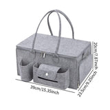 Maxbell Diaper Tote Bag Spacious Toys Storage for Travel Outdoor Activities Shopping