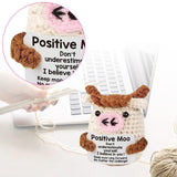 Maxbell Funny Cow Knitted Doll Pendant Novelty Gift Inspired Toy Gift for Girls,Boys