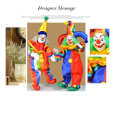 Maxbell Clown Doll Souvenirs Smiling Kids Toys for Halloween Christmas Valentin Gift