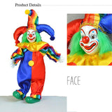 Maxbell Clown Doll Souvenirs Smiling Kids Toys for Halloween Christmas Valentin Gift