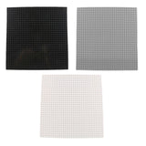 Maxbell Building Brick Base Plate Lightweight Hands on for Preschool Kids Boys Girls Black