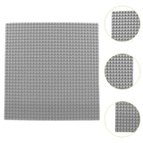 Maxbell Building Brick Base Plate Lightweight Hands on for Preschool Kids Boys Girls Gray