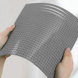 Maxbell Building Brick Base Plate Lightweight Hands on for Preschool Kids Boys Girls Gray