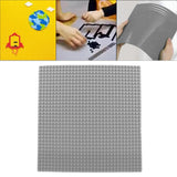 Maxbell Building Brick Base Plate Lightweight Hands on for Preschool Kids Boys Girls Gray