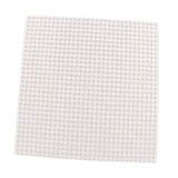 Maxbell Building Brick Base Plate Lightweight Hands on for Preschool Kids Boys Girls White