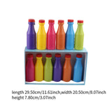 Maxbell Color Matching Game Kit Activity Bottle Color Game for Classmates Girls Boys