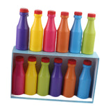 Maxbell Color Matching Game Kit Activity Bottle Color Game for Classmates Girls Boys