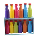 Maxbell Color Matching Game Kit Activity Bottle Color Game for Classmates Girls Boys