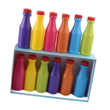 Maxbell Color Matching Game Kit Activity Bottle Color Game for Classmates Girls Boys