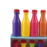 Maxbell Color Matching Game Kit Activity Bottle Color Game for Classmates Girls Boys