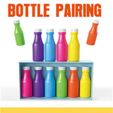 Maxbell Color Matching Game Kit Activity Bottle Color Game for Classmates Girls Boys