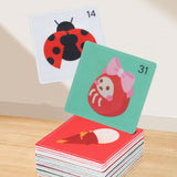 Maxbell Baby Flashcards Travel Toy Early Education for Boys Girls 0-6 Months Newborn Colorful