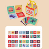 Maxbell Baby Flashcards Travel Toy Early Education for Boys Girls 0-6 Months Newborn Colorful
