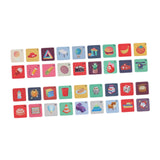 Maxbell Baby Flashcards Travel Toy Early Education for Boys Girls 0-6 Months Newborn Colorful