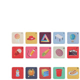 Maxbell Baby Flashcards Travel Toy Early Education for Boys Girls 0-6 Months Newborn Colorful