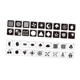 Maxbell Baby Flashcards Travel Toy Early Education for Boys Girls 0-6 Months Newborn Black White