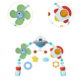 Maxbell Pram Toys Pram Pram with Rattle Toy for Infants Boys Girls Shower Gifts