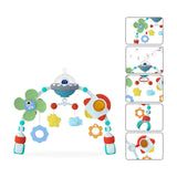 Maxbell Pram Toys Pram Pram with Rattle Toy for Infants Boys Girls Shower Gifts