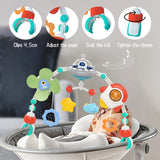 Maxbell Pram Toys Pram Pram with Rattle Toy for Infants Boys Girls Shower Gifts