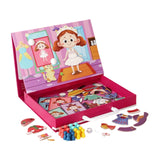 Maxbell Magnetic Puzzle Set Fine Motor Skill Educational Sensory Block Matching Toys Princess Dressup