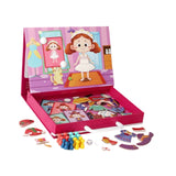 Maxbell Magnetic Puzzle Set Fine Motor Skill Educational Sensory Block Matching Toys Princess Dressup