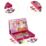 Maxbell Magnetic Puzzle Set Fine Motor Skill Educational Sensory Block Matching Toys Princess Dressup