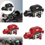 Maxbell RC Winch Remote Controller System Replacements for 1:10 RC Hobby Car Crawler Black