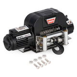 Maxbell RC Winch Remote Controller System Replacements for 1:10 RC Hobby Car Crawler Black