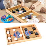 Maxbell Fast Puck Game Gifts 2 Player Table Games for Kids Adults Party Family Night