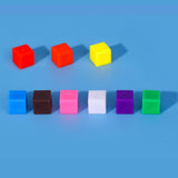 Maxbell Centimeter Cubes for Kids Manipulatives 1cm for Elementary Classroom Teacher 500pcs