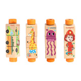 Wooden Twist Toy Fine Skill Educational Puzzle Toy for Toddlers Children 1-3 Occupation Type