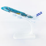 1/500 Airplane Decorative Simulated Plane for Tabletop Living Room Bookshelf
