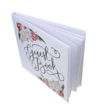 Luxury Flower Guest Book Wedding Party Guest Signature Keepsake