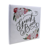 Luxury Flower Guest Book Wedding Party Guest Signature Keepsake