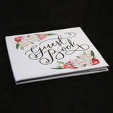 Luxury Flower Guest Book Wedding Party Guest Signature Keepsake