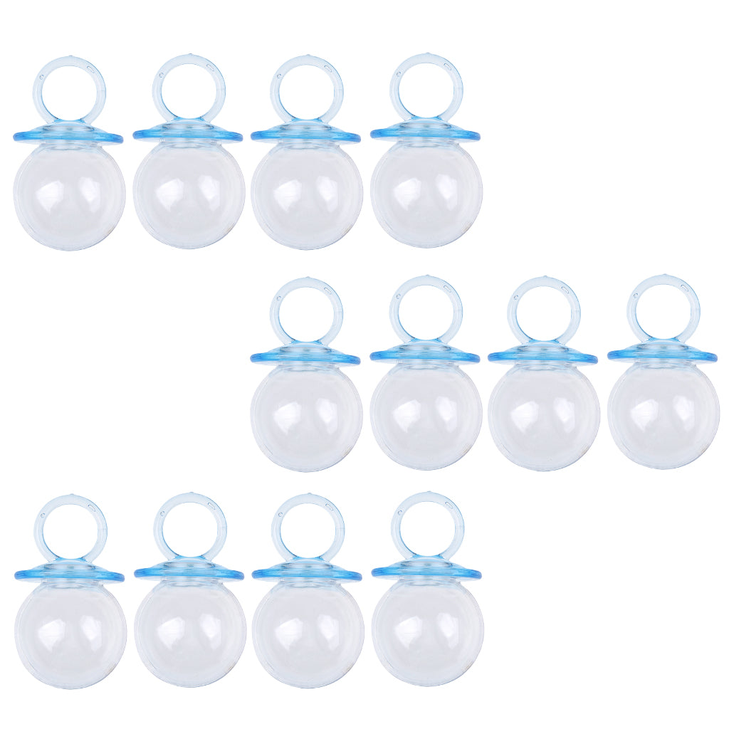 Maxbell Maxbell Boy Baby Shower Bunting+Mummy To Be Sash+12x Fillable Favor Candy Bottles