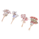Maxbell 120pcs Set Flower Fairy Pixie Cupcake Cake Topper Pick Party Cake Decor