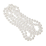 Retro Long White Pearls Necklace Flapper Charleston Party Fancy Dress Costume