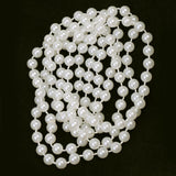 Retro Long White Pearls Necklace Flapper Charleston Party Fancy Dress Costume