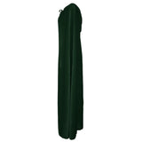 Maxbell 2 Pieces Velvet Hooded Cape Gothic Cloak Medieval Witch Costume Blue Green