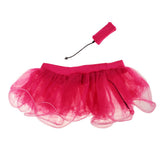 Maxbell Maxbell Women Sexy LED Tutu Skirt Petticoat Glow in Dark Nightclub Costume M Rose