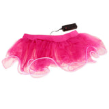 Maxbell Maxbell Women Sexy LED Tutu Skirt Petticoat Glow in Dark Nightclub Costume M Rose