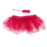 Maxbell Maxbell Women Sexy LED Tutu Skirt Petticoat Glow in Dark Nightclub Costume M Rose