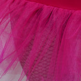 Maxbell Maxbell Women Sexy LED Tutu Skirt Petticoat Glow in Dark Nightclub Costume M Rose
