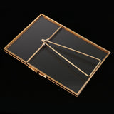 Maxbell 4 Metal & Glass Freestanding Photo Picture Frame Portrait Holder 10 x 15 cm