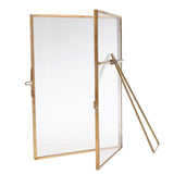 Maxbell 4 Metal & Glass Freestanding Photo Picture Frame Portrait Holder 10 x 15 cm